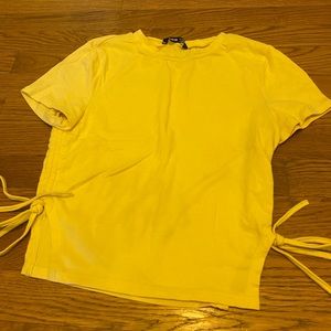 Yellow Crop Top